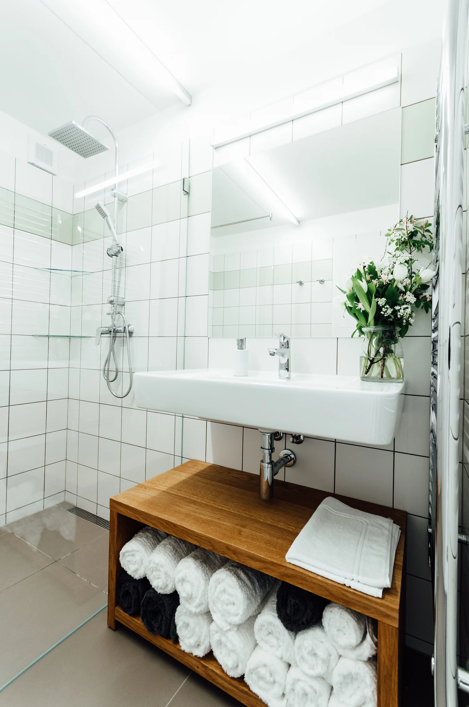 Apartmán 1 — interiér, terasa a výhledy