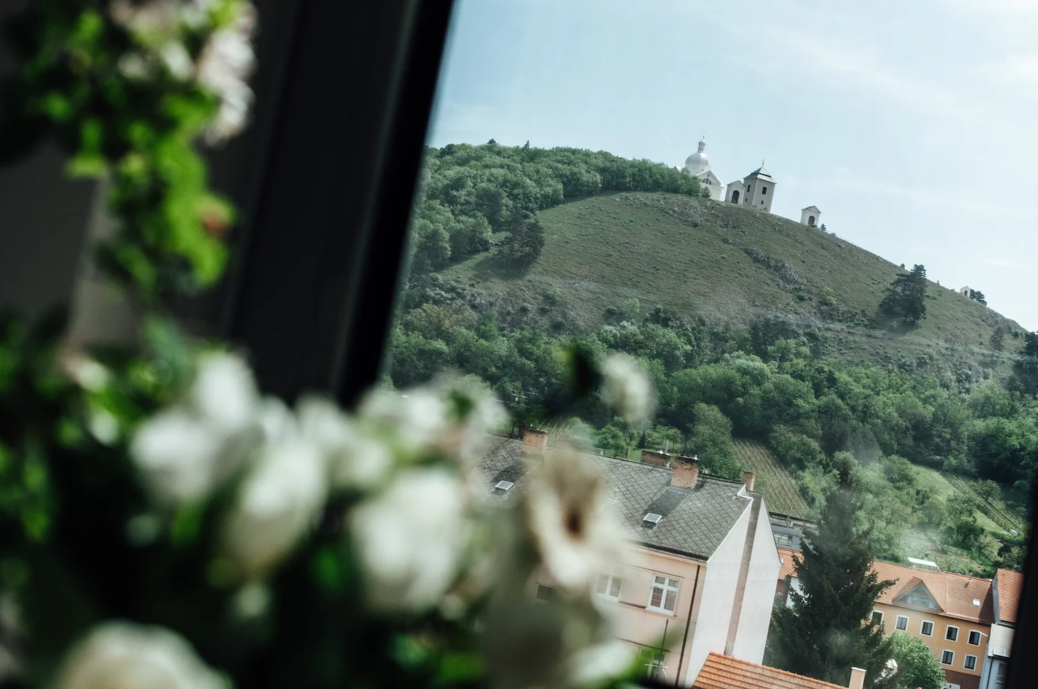 Apartmán 1 — interiér, terasa a výhledy